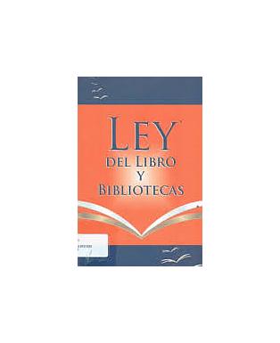 Ley de libros y bibliotecas