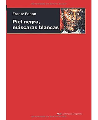 Piel negra, mascaras blancas