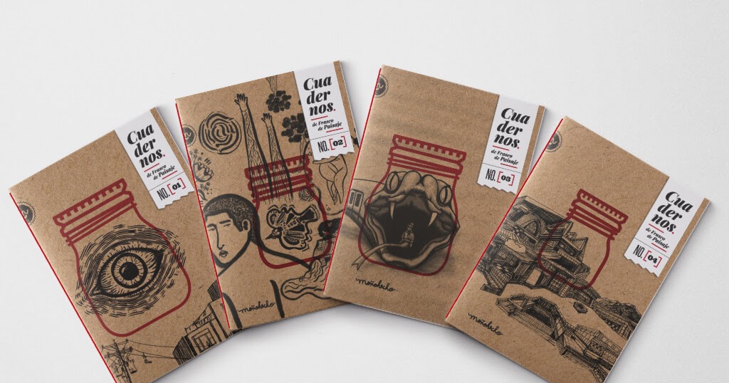 Cuadernos 04. de frasco de paisaje