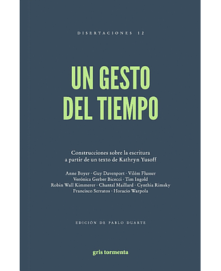 Un gesto del tiempo